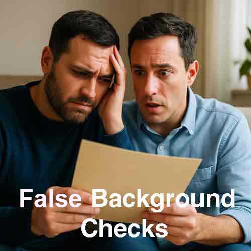 False Background Checks